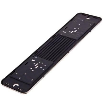 Рамка номера нержавейка хром Vitol РН-60050 фото