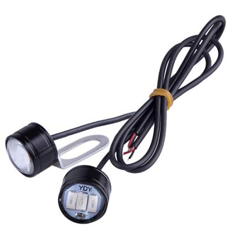 Болты для крепления номера с подсветкой 5630-3SMD 12V чёрные 2шт. Blue (AG-5630-3SMD BL) 60347 фото