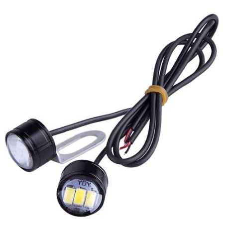 Болты для крепления номера с подсветкой 5630-3SMD 12V чёрные 2шт. White (AG-5630-3SMD W) 60349 фото