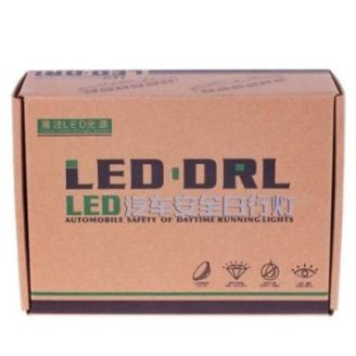 Фары доп/дневного света  XS-006 DRL 16 6LED/4W/12V/пластик/190*26mm/с поворотом бегущий 10453 (XS-00 фото 2