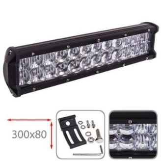 Фара рабочего света LML-C2072 F-5D COMBO (24led*3w 300х80мм) (C2072 F-5D C) фото