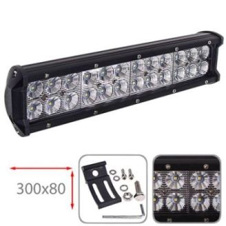 Фара рабочего света LML-C2072F FLOOD (24led*3w 300х80мм) (C2072F F) фото