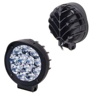 Фара рабочего света AUR G029 (12led*10w 75мм) 12V алюминий круглая 48789 (G029) фото