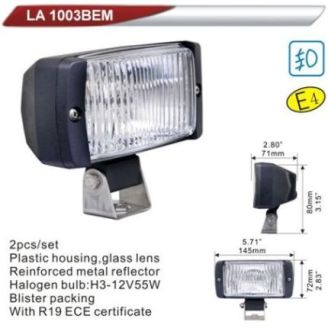 Фара дополнительная DLAA 1003BEM-PW/H3-12V-55W/145*72mm (LA 1003BEM-PW) фото