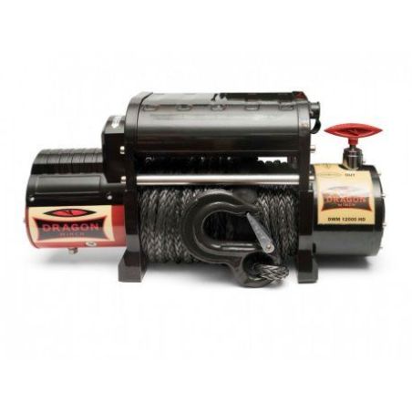 Электрическая лебедка Dragon Winch Maverick 12000HDIs (синтетический трос) фото