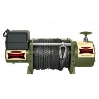 Электрическая лебедка Dragon Winch Truck 16000HDs (синтетический трос) фото