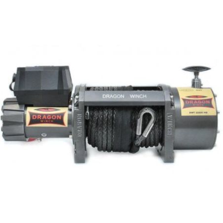 Электрическая лебедка Dragon Winch Truck 22000HDs (синтетический трос) фото