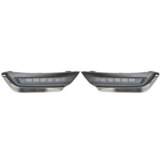 Противотуманные фары для Honda CR-V 2017-2019 (DLAA HD-0093-LED) фото