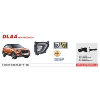 Противотуманные фары для Hyundai IX25/CRETA 2017+ (DLAA HY-9571-LED) фото