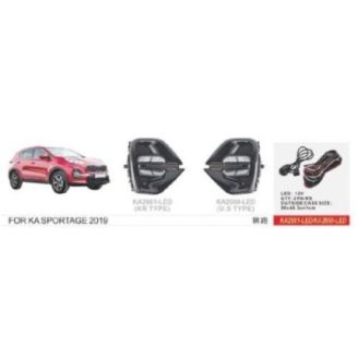Противотуманные фары для Kia Sportage 2019+ (DLAA KA-2661-LED) фото