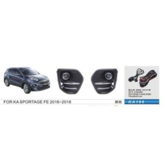 Противотуманные фары для Kia Sportage 2016-2018 (DLAA KA-166) фото