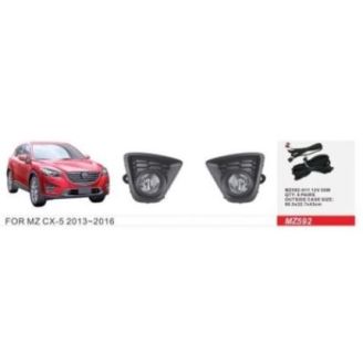 Противотуманные фары для Mazda CX-5 2011-2017 (DLAA MZ-592) фото