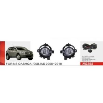 Противотуманные фары для Nissan Qashqai 2006-2010 (DLAA NS-295) фото