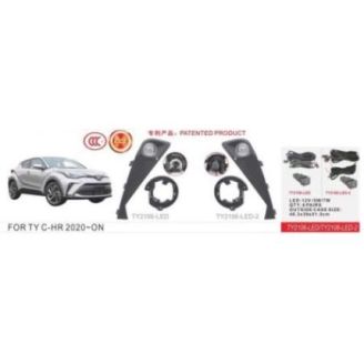 Противотуманные фары для Toyota C-HR 2020+ (DLAA TY-2106-LED) фото 2