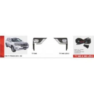 Противотуманные фары для Toyota Prado FJ150 2017-2020 (DLAA TY-946LED-3) фото 2
