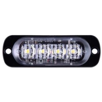 Повторитель габарита 4 LED 12V white (AG-ZWD-BSBK-4/W) фото