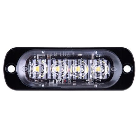 Повторитель габарита 4 LED 12V white (AG-ZWD-BSBK-4/W) фото