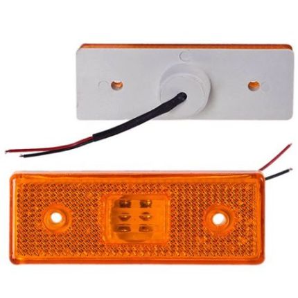 Повторитель габарита "Euro side" диод, кронштейн желтый 31063 (OS 101/Z-24/ТурCarmos) фото