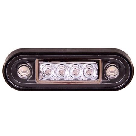 Повторитель габарита (палец двойной) 4 LED 12/24V красный 85*10*25мм (TH-0012-red) фото