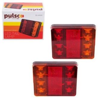 Ліхтар задній BL-64908 8LED/12V/120х95х23 мм 2шт фото 2