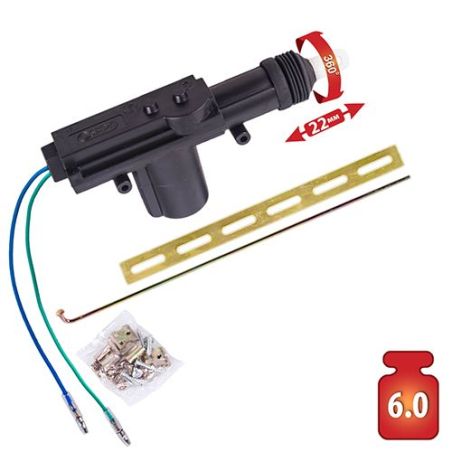 Активатор дв/замку PULSO/DL-48062/2-х пр./360°/5.5-6.0 kg/посилений (DL-48062) фото