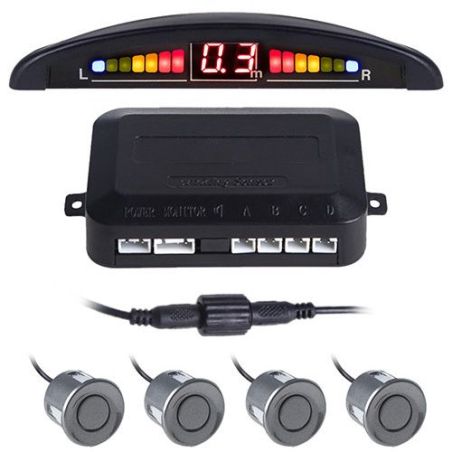 Парктронік Pulso LP-10140/LED/4 датчика D22mm/коннектор/grey (LP-10140-grey) фото