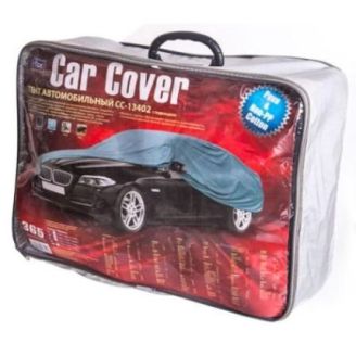 Тент автом. CC13402 M сірий з підкладкою PEVA+Non PP Cotton/432х165х119 к.з. (CC13402 M) фото