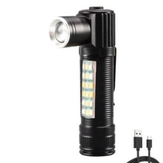 Маленький карманный фонарик SY-2209-Р50+18SMD(RGB) фото
