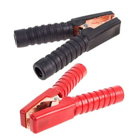 Зажимы клеммы АКБ (крокодил) средние (АКБ-2) фото