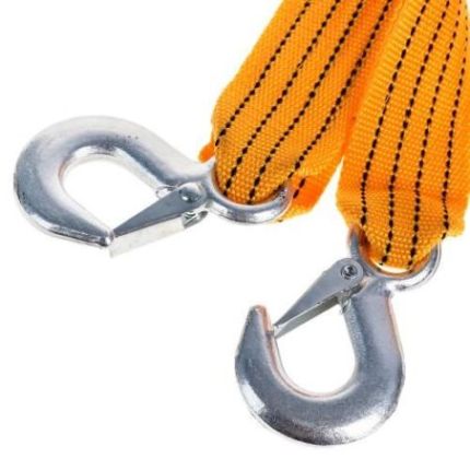 Трос буксировочный Vitol 3 тонны 4.5 метра (крюк-крюк) фото