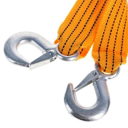 Трос буксировочный Vitol 3 тонны 4.5 метра (крюк-крюк) фото