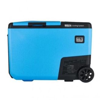 Автохолодильник компресорний на колесах BREVIA 22330 12/24/220 вольт 38 літрів фото