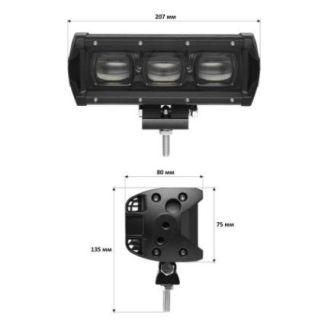 Доп фара ближнього світла StarLight lsb-lens-30W фото