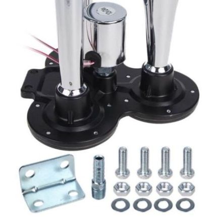 Сигнал возд CA- 10377/Еlephant/CIKADA 3-дудки металл 12V/24V (CA-10377) фото