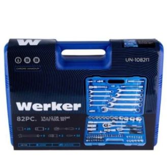 Универсальный набор инструмента Werker 1/4" & 1/2", 82 предмета (UN-1082П) фото 2