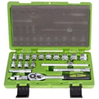 Набор головок Alloid (3/8"  19 предметов  6-22 мм) НГ-3019П фото