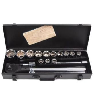 Набор головок Alloid (3/4"  17 предметов  19-50 мм) НГ-6017М фото