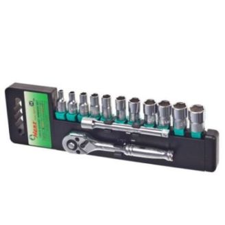 Набор головок HANS (1/4", 4-14 мм, 6 гран., 13 предметов) 26213 фото 2