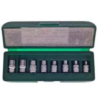 Набор головок HANS (внешний торкс, 1/4", Е4-Е12, 8 предметов) 26410-8 фото