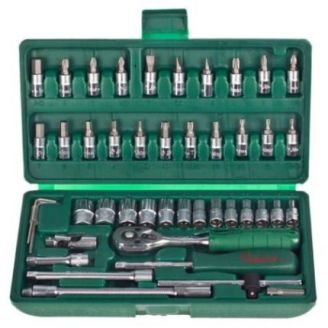 Набор головок HANS (1/4", 46 предметов) 2646MB фото