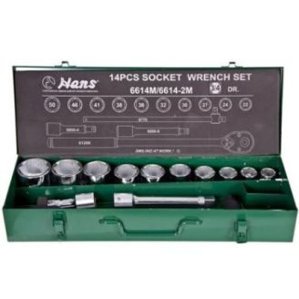 Набор головок HANS (3/4" DR 22-50 мм, 14 предметов) 6614М фото