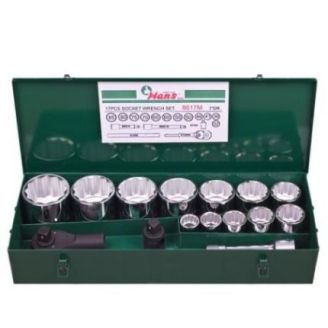Набор головок HANS (1"DR 32-85 мм 17 предметов) 8617М фото