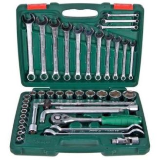 Набор головок HANS (1/2" 8-32 мм + комбинированные ключи, 42 предмета) TK-42 фото