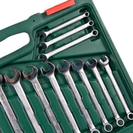 Набір головок HANS (1/2" 8-32 мм + комбіновані ключі, 42 предмети) TK-42 фото