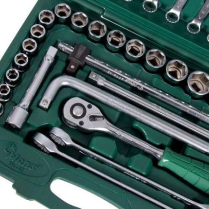 Набір головок HANS (1/2" 8-32 мм + комбіновані ключі, 42 предмети) TK-42 фото