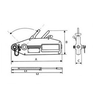 Монтажно-тяговой механизм (МТМ) Technolift ZNL-1600 фото 2