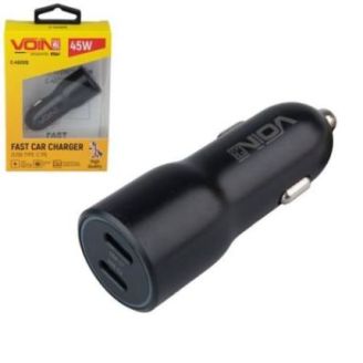 Зарядка в прикурювач VOIN (2PD 45W, 12/24V) C-45312Q фото