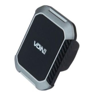 Тримач для телефона в машину (магнітний на гнучкій ніжці) VOIN UHV-3008 BK/GY фото 2