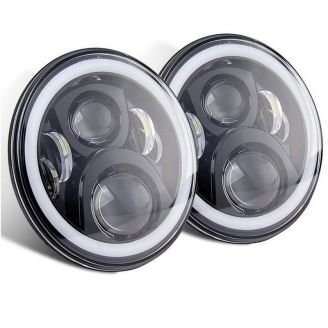 Лед фари головного світла WL- JP60WB RGB Компл (2шт) фото