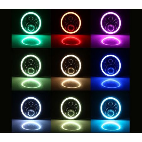 Лед фары головного света WL- JP60WB RGB Компл (2шт) фото